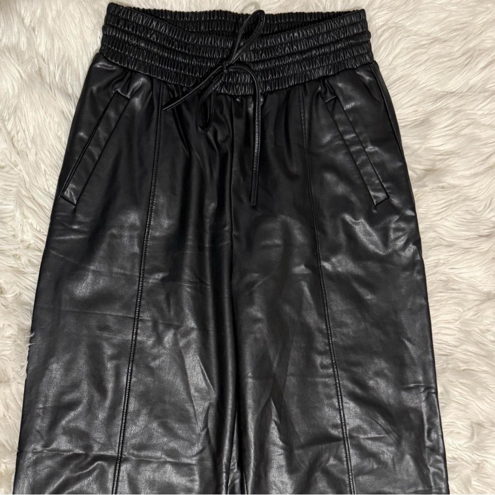 Open Edit Nordstrom Pants Black Leather S